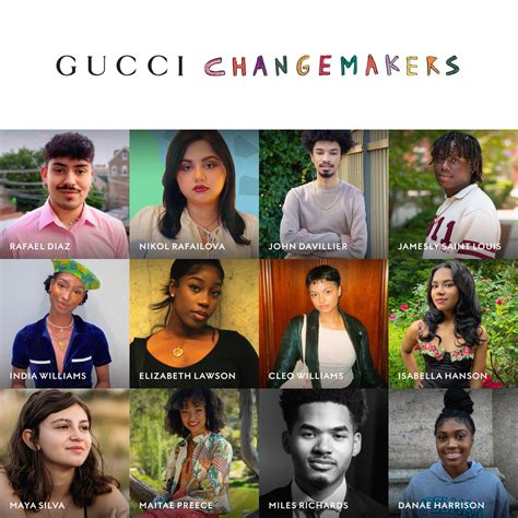 gucci sponsor|gucci changemakers.